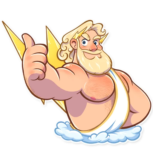 👍 Стикер «Zeus» для Telegram