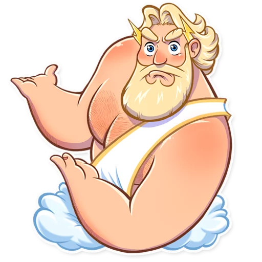 😒 Стикер «Zeus» для Telegram