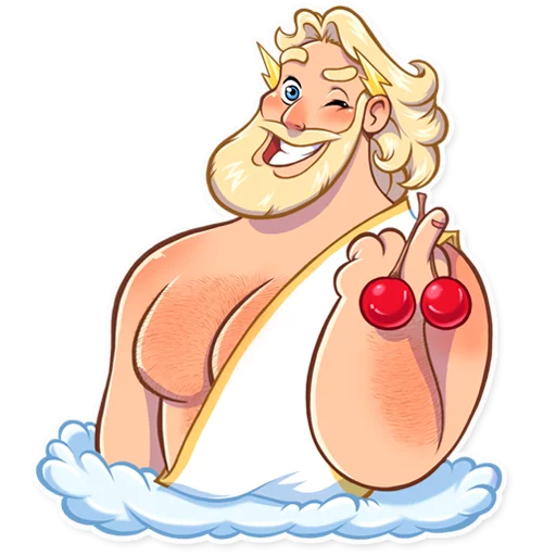 🖕 Стикер «Zeus» для Telegram