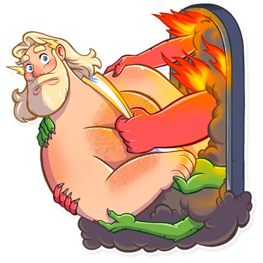 😳 Стикер «Zeus» для Telegram