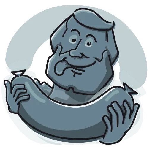🌭 Стикер «Михайло Волков» для Telegram
