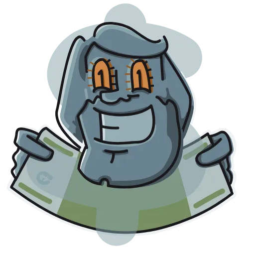 🤑 Стикер «Михайло Волков» для Telegram