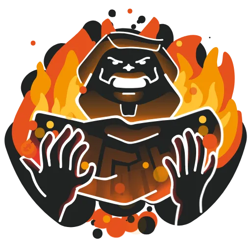 🔥 Стикер «Михайло Волков» для Telegram