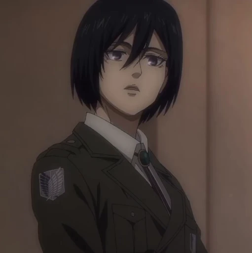 🪵 Стикер «Mikasa Ackerman» для Telegram