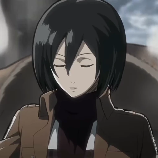 🪵 Стикер «Mikasa Ackerman» для Telegram