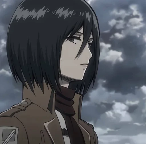🌟 Стикер «Mikasa Ackerman» для Telegram
