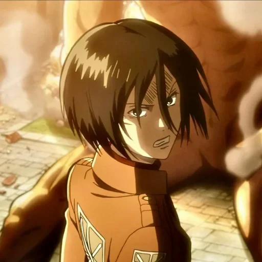 🧣 Стикер «Mikasa Ackerman» для Telegram
