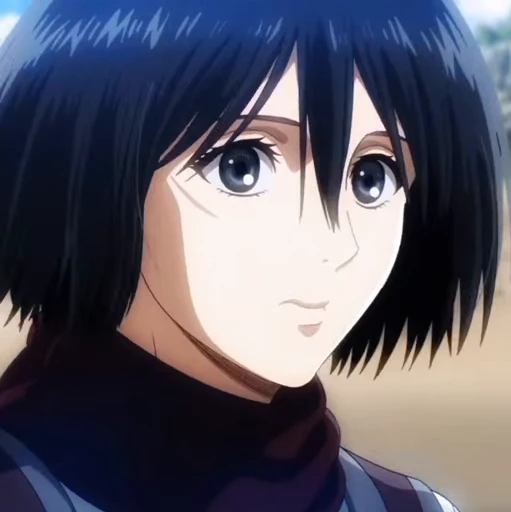 Стикерпак Mikasa Ackerman для Telegram — скачать