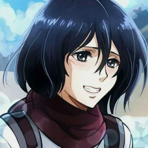 ⚔ Стикер «Mikasa Ackerman» для Telegram