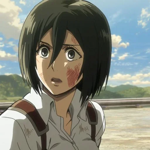 🧣 Стикер «Mikasa Ackerman» для Telegram