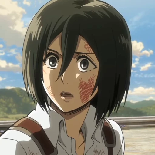 🪵 Стикер «Mikasa Ackerman» для Telegram
