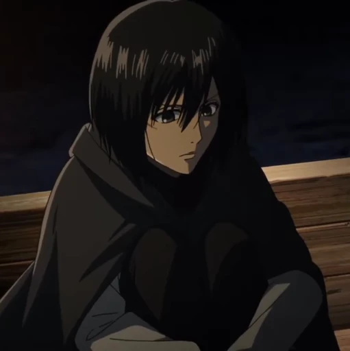 🪵 Стикер «Mikasa Ackerman» для Telegram