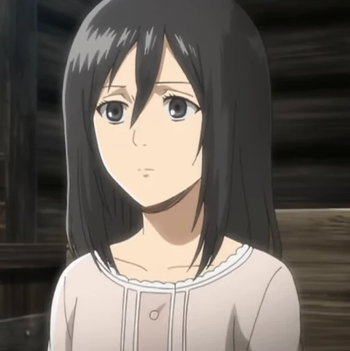 🪵 Стикер «Mikasa Ackerman» для Telegram