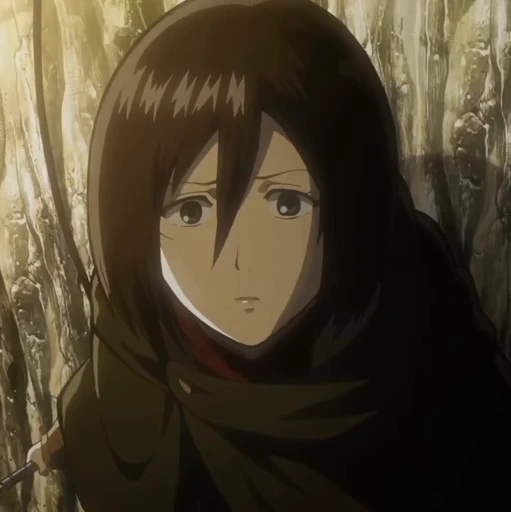 🪵 Стикер «Mikasa Ackerman» для Telegram