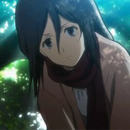 ⚔ Стикер «Mikasa Ackerman» для Telegram