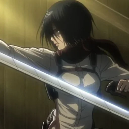 🧣 Стикер «Mikasa Ackerman» для Telegram