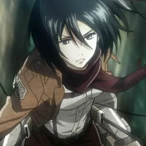 ⚔ Стикер «Mikasa Ackerman» для Telegram