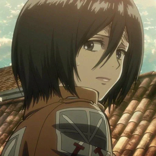 🌟 Стикер «Mikasa Ackerman» для Telegram