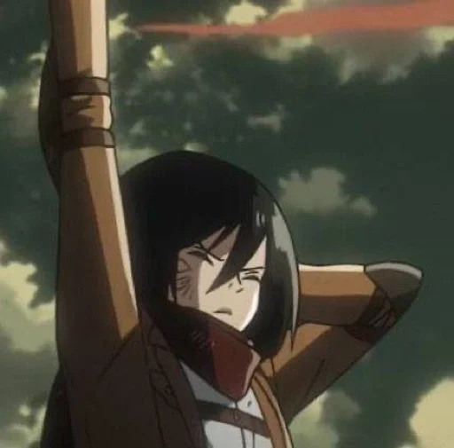 🌟 Стикер «Mikasa Ackerman» для Telegram