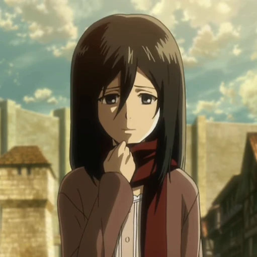 🪵 Стикер «Mikasa Ackerman» для Telegram