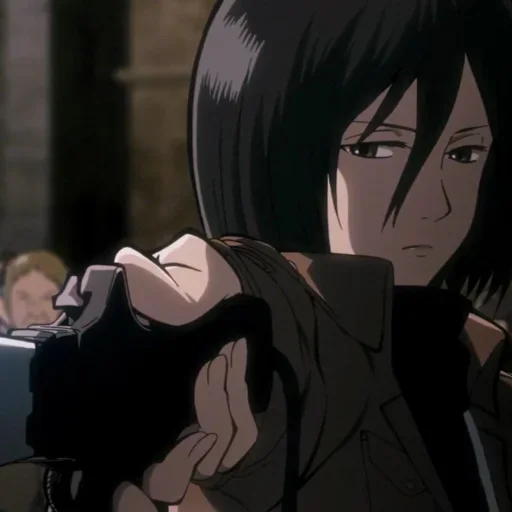⚔ Стикер «Mikasa Ackerman» для Telegram