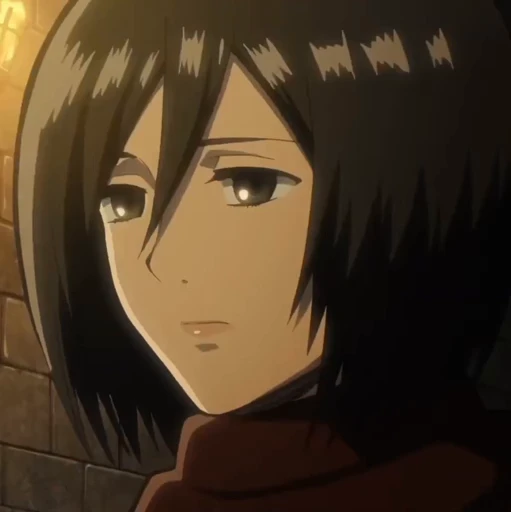 🪵 Стикер «Mikasa Ackerman» для Telegram