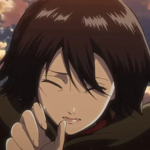 ⚔ Стикер «Mikasa Ackerman» для Telegram