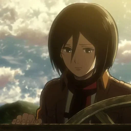 🧣 Стикер «Mikasa Ackerman» для Telegram