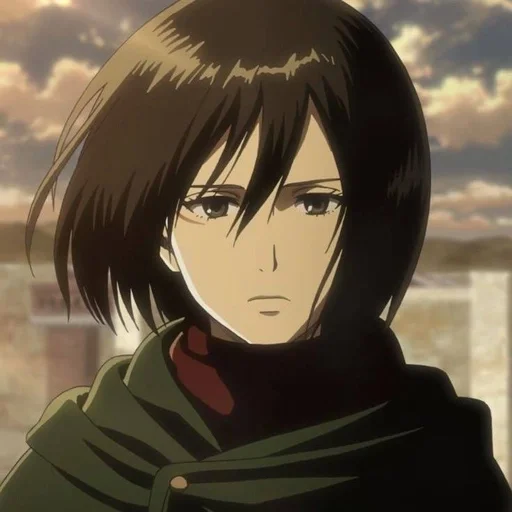 🌟 Стикер «Mikasa Ackerman» для Telegram