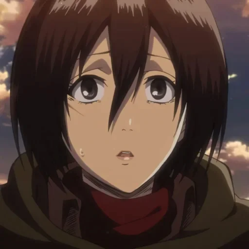 ⚔ Стикер «Mikasa Ackerman» для Telegram