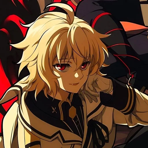 ☀️ Стикер «Mikaela Hyakuya» для Telegram