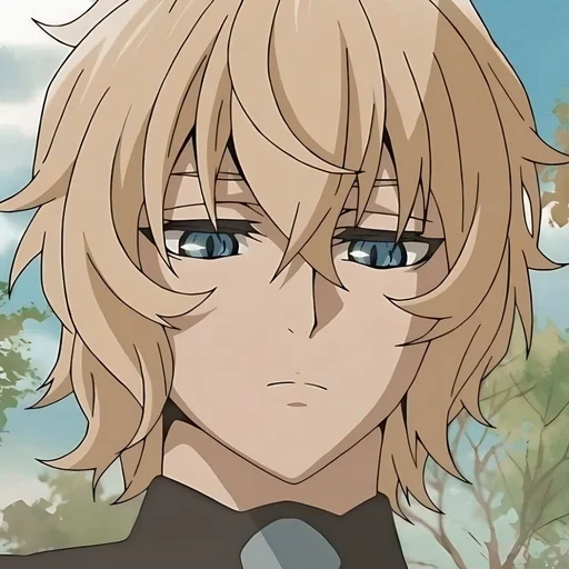 ☀️ Стикер «Mikaela Hyakuya» для Telegram