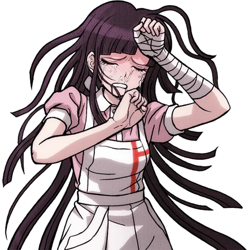 😭 Стикер «Mikan Tsumiki» для Telegram