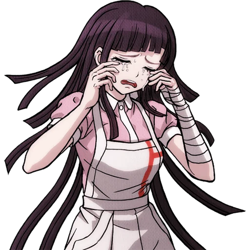 😭 Стикер «Mikan Tsumiki» для Telegram