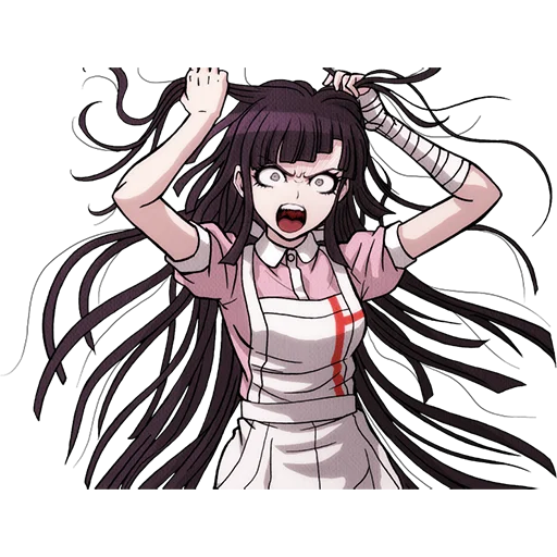 😡 Стикер «Mikan Tsumiki» для Telegram