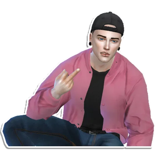 😑 Стикер «715Mike» для Telegram