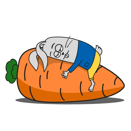 🐰 Стикер «Mike Around The World» для Telegram