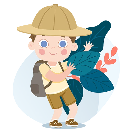 Стикерпак Mike.Around.The.World для Telegram
