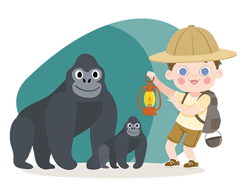 🐵 Стикер «Mike.Around.The.World» для Telegram