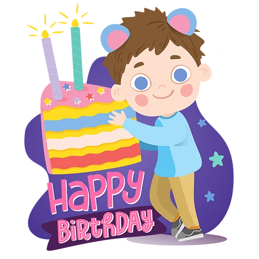 🍰 Стикер «Mike.Around.The.World» для Telegram