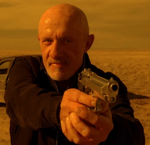 🔫 Стикер «Mike Ehrmantraut» для Telegram