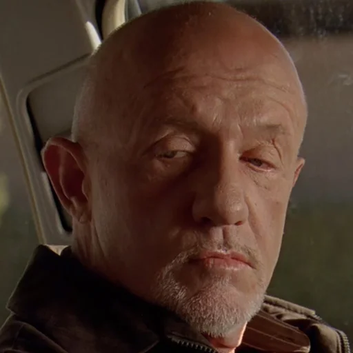 😑 Стикер «Mike Ehrmantraut» для Telegram