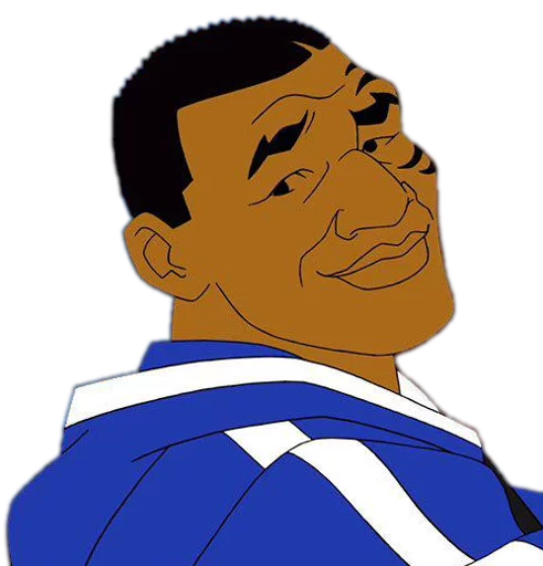 Стикерпак Mike Tyson Mysteries для Telegram