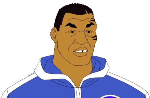 😶 Стикер «Mike Tyson Mysteries» для Telegram