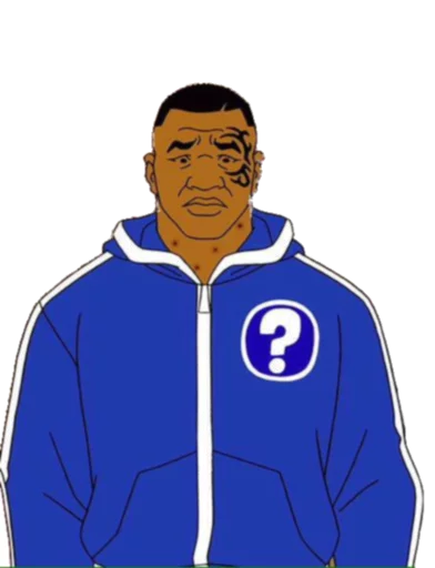 😞 Стикер «Mike Tyson Mysteries» для Telegram