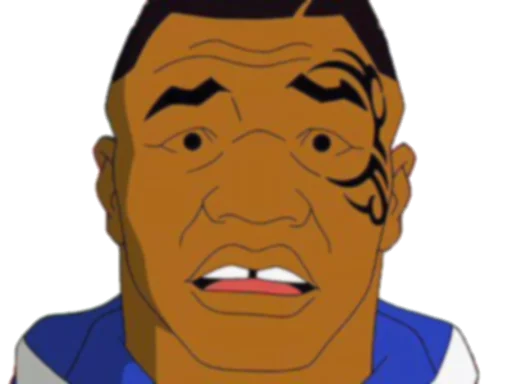 😫 Стикер «Mike Tyson Mysteries» для Telegram