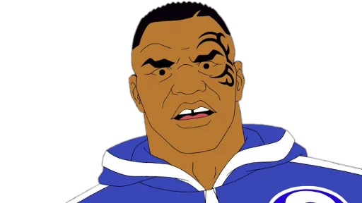 💀 Стикер «Mike Tyson Mysteries» для Telegram