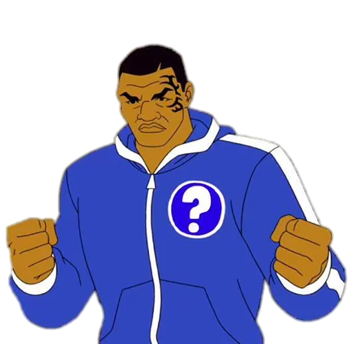 😡 Стикер «Mike Tyson Mysteries» для Telegram