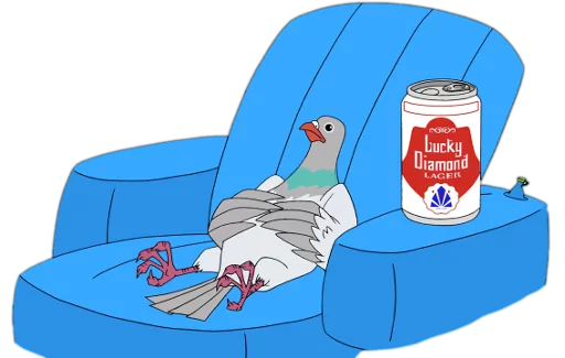 🐦 Стикер «Mike Tyson Mysteries» для Telegram