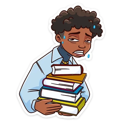 📚 Стикер «Майк» для Telegram